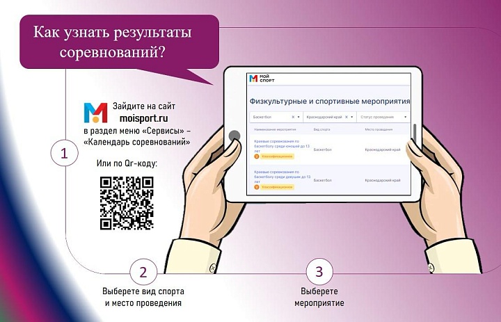 Как узнать результаты соревнований?